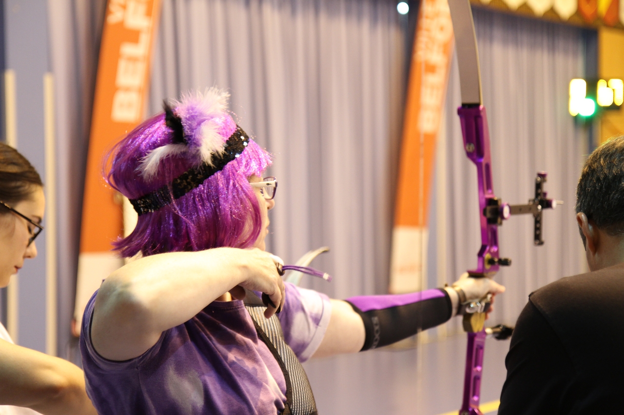 Les archers de la savoureuse au 24H internationales de Belfort 2017.